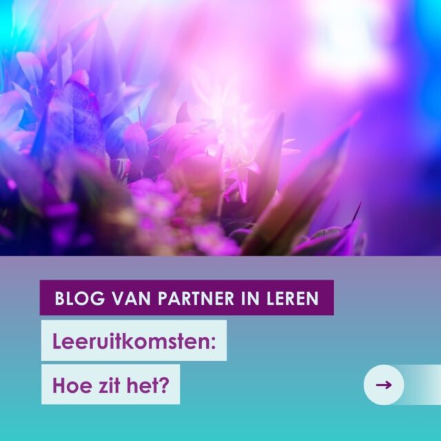 In het huidige onderwijs- en opleidingslandschap verschuift de aandacht steeds meer van wat er wordt aangeboden naar wat een lerende daadwerkelijk kan aantonen. 

Deze beweging – van inputgericht naar outputgericht denken – sluit naadloos aan bij de ontwikkeling van leeruitkomsten zoals toegepast binnen het Nederlands 
Kwalificatieraamwerk (NLQF). 

Maar wat zijn leeruitkomsten precies? En hoe verhouden ze zich tot traditionele leerdoelen? In mijn nieuwste blog neem ik je mee in deze vragen. Lees hem via de link in de bio.

#leeruitkomsten #blog #partnerinleren
