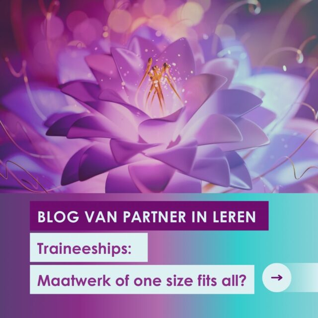 Bij ambitieuze, pas afgestudeerde starters zijn traineeships populair. Ook organisaties zien het traineeship als de oplossing voor de tekorten op de arbeidsmarkt. 

Maar zijn traineeships wel succesvol en wat kun je als werkgever doen om de kans op succes te vergroten?

Hulp nodig bij het ontwikkelen van een traineeship? Neem dan contact op via:
📞 06 51 48 53 38
📧 info@partnerinleren.nl

Lees de hele blog online op partnerinleren.nl of via de link in de bio.

#traineeship #partnerinleren #blog #arbeidsmarkt