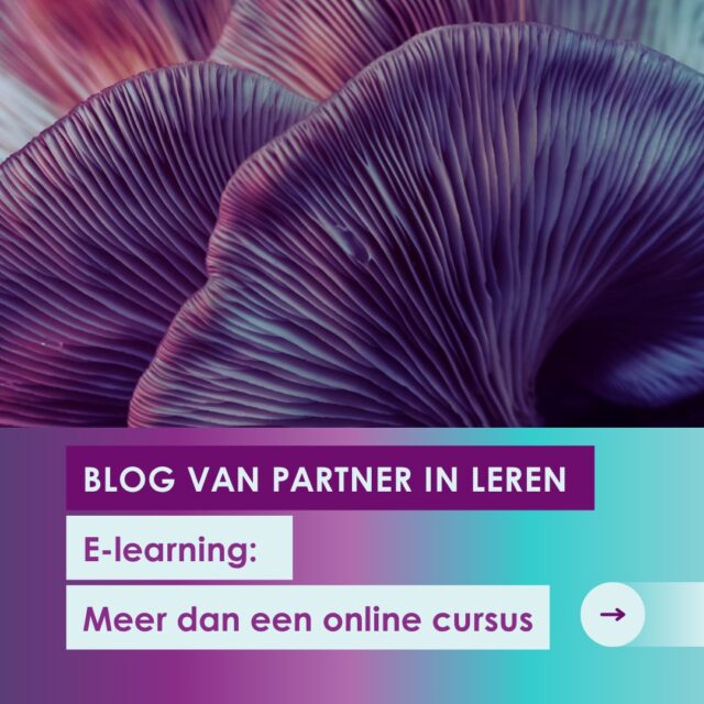 ✨ E learning is méér dan een online cursus ✨
Goede e learning draait niet om het platform, maar om het leren zelf.
Om aansluiten bij de praktijk.
Om keuzes maken die passen bij jouw doelgroep.

Bij Partner in Leren geloven we dat e learning: 
✅ activerend moet zijn
✅ logisch opgebouwd
✅ en vooral: betekenisvol

Of het nu gaat om scholing, professionalisering of ontwikkeling op de werkvloer – leren werkt pas écht als het aansluit bij mensen.

👉 Benieuwd hoe e learning ook voor jouw organisatie kan werken?
Lees mijn blog over e-learning of neem een kijkje op partnerinleren.nl

#elearning #leren #onderwijs #professionalisering #onlineleren #didactiek #onderwijskunde #partnerinleren