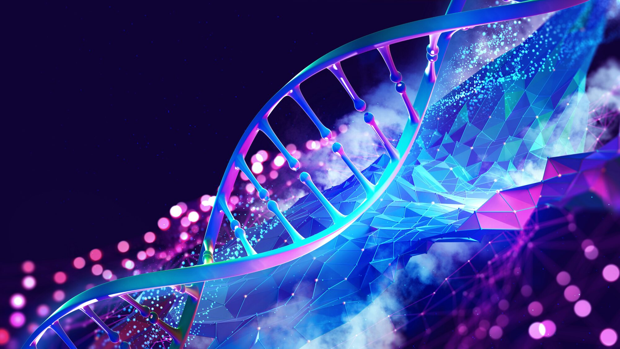 dna helix verkleind